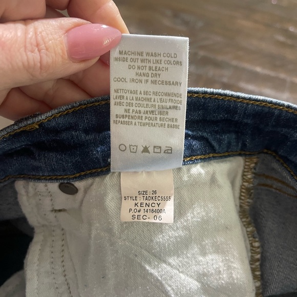 Joe’s Jeans Medium Wash Denim Kency Boyfriend Slim Crop Distressed Jeans Sz 26 - Picture 16 of 16